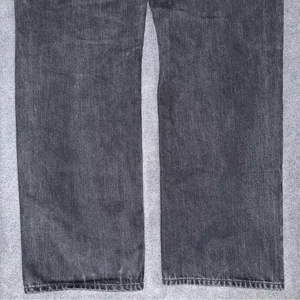 Levi’s 559 Relaxed Straight Black Jeans Men’s 38x32 Red Tab Classic Denim